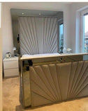 Myfitin Pannel Mirror Bed (Bespoke) - Myfitin Furniture