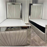 Myfitin Pannel Mirror Bed (Bespoke) - Myfitin Furniture
