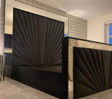 Myfitin Pannel Mirror Bed (Bespoke) - Myfitin Furniture