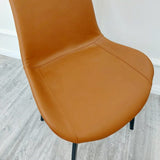 Myfitin Remus Leather Dining Chair (Bespoke) - Myfitin Furniture