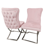Myfitin Sandhurst X Leg Dining Chair (Bespoke) - Myfitin Furniture
