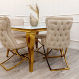 Myfitin Sandhurst X Leg Dining Chair (Bespoke) - Myfitin Furniture