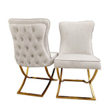 Myfitin Sandhurst X Leg Dining Chair (Bespoke) - Myfitin Furniture