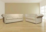 Myfitin Sleigh Arm Chesterfield Sofa (Bespoke) - Myfitin Furniture