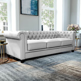 Myfitin Sleigh Arm Chesterfield Sofa (Bespoke)