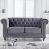 Myfitin Sleigh Arm Chesterfield Sofa (Bespoke) - Myfitin Furniture