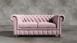 Myfitin Sleigh Arm Chesterfield Sofa (Bespoke) - Myfitin Furniture