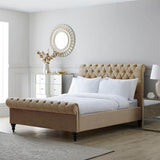 Myfitin Sleigh Budget Bed (Bespoke) - Myfitin Furniture