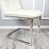 Myfitin Tara Faux Leather Dining Chair (Bespoke) - Myfitin Furniture