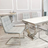 Myfitin Tara Faux Leather Dining Chair (Bespoke) - Myfitin Furniture