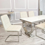 Myfitin Tara Faux Leather Dining Chair (Bespoke) - Myfitin Furniture