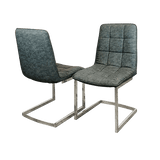 Myfitin Tara Faux Leather Dining Chair (Bespoke) - Myfitin Furniture