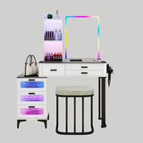 Myfitin Vanity set with large storage - Myfitin Furniture