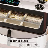 Myfitin Vanity set with white light+RGB LED light strip mirror - Myfitin Furniture