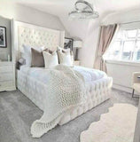 Myfitin WingBack Chesterfield Bed (Bespoke) - Myfitin Furniture