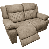 Rose Brown 2 Seater E-Recliner Sofa - Myfitin Furniture