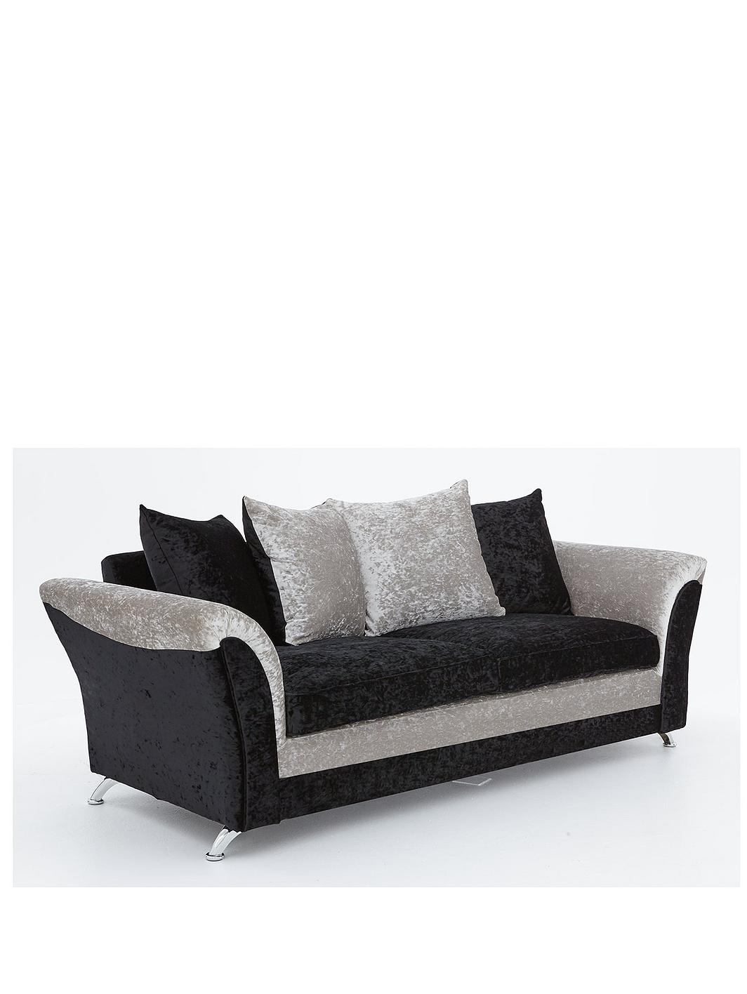 Zulu 3-Seater + 2-Seater Fabric Sofa Set
