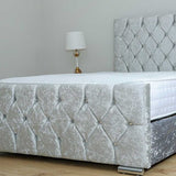 Florida Upholstered Bed and Mattress Set - Myfitin Furniture