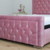 Florida with border Upholstered Bed and Mattress - Myfitin Furniture