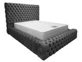 Myfitin Chesterfield Plush Valvet Bed (Bespoke) - Myfitin Furniture