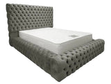 Myfitin Chesterfield Plush Valvet Bed (Bespoke) - Myfitin Furniture