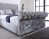 MyFitin Chesterfield Sleigh Bed (Bespoke) - Myfitin Furniture