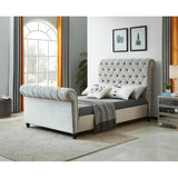 MyFitin Chesterfield Sleigh Bed (Bespoke) - Myfitin Furniture