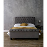 MyFitin Chesterfield Sleigh Bed (Bespoke) - Myfitin Furniture