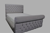MyFitin Chesterfield Sleigh Bed (Bespoke) - Myfitin Furniture