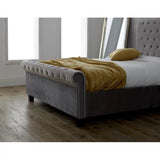 MyFitin Chesterfield Sleigh Bed (Bespoke) - Myfitin Furniture