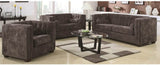 MyFitin Chesterfield Sofa with Track Arms Charcoal - Myfitin Furniture