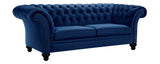 Myfitin flower chesterfield sofa set 3 seater - Myfitin Furniture