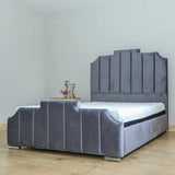 Parker Upholstered Frame Bed and Mattress Set - Myfitin Furniture
