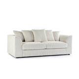 Standard Upholstery Material 3 Seater Sofa - Myfitin Furniture