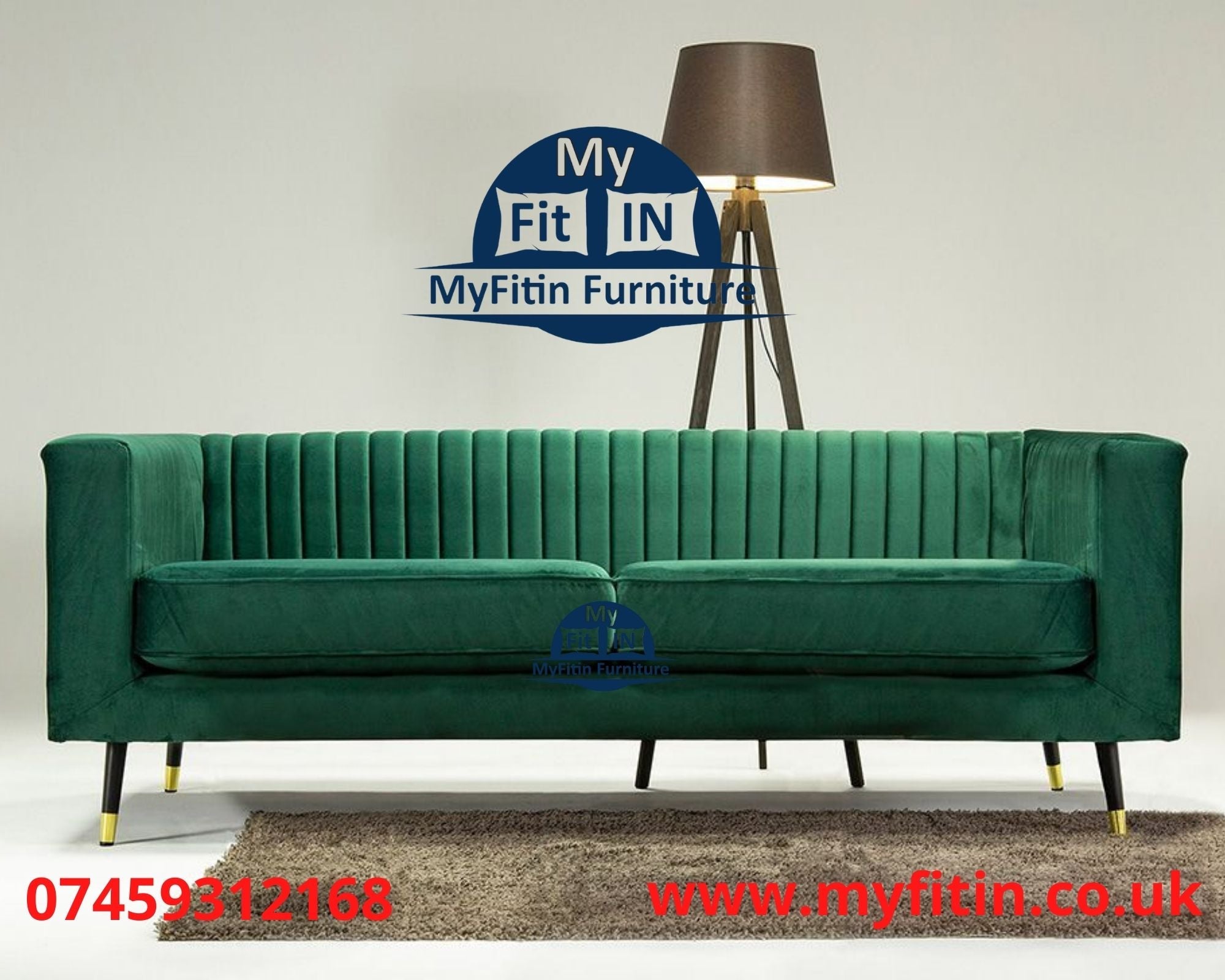 Myfitin strips Line Sofa 2 seater